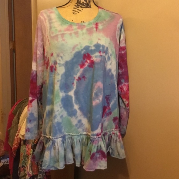 Tie dye tunic